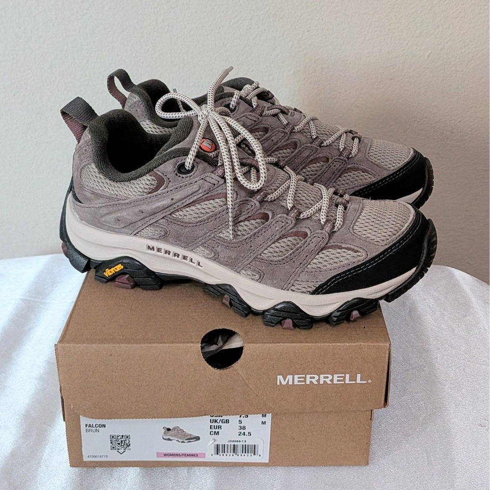 New Merrell Women's Moab 3 Falcon Hiking Shoes Size 7.5